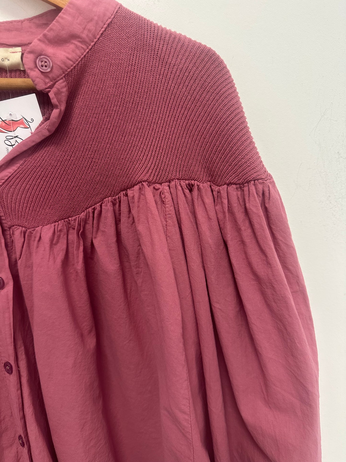 Blouse vieux rose