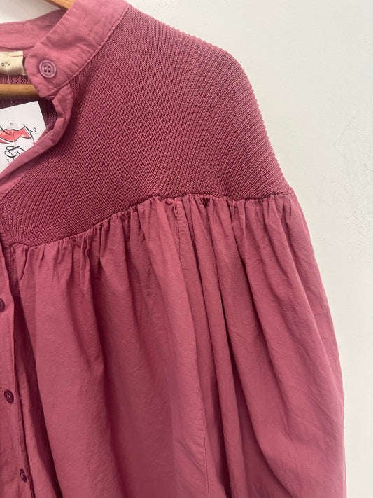 Blouse vieux rose