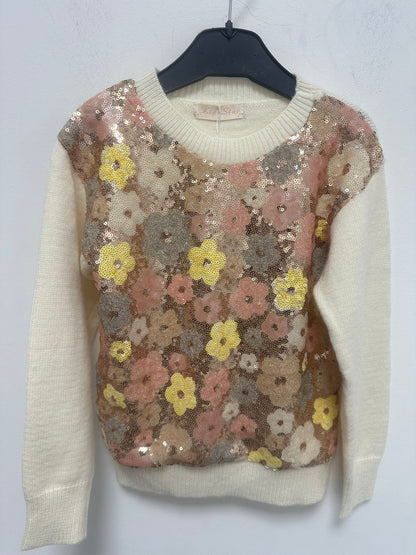 Pull fleurs
