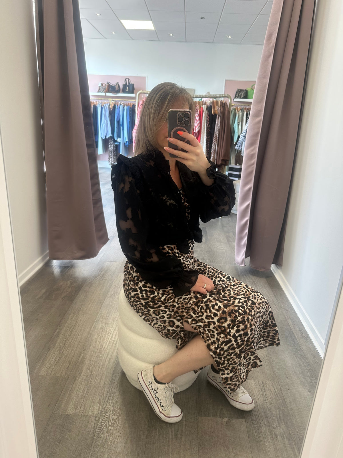 Robe bymmjoella léopard