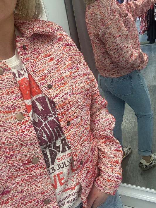 Veste tangerine red