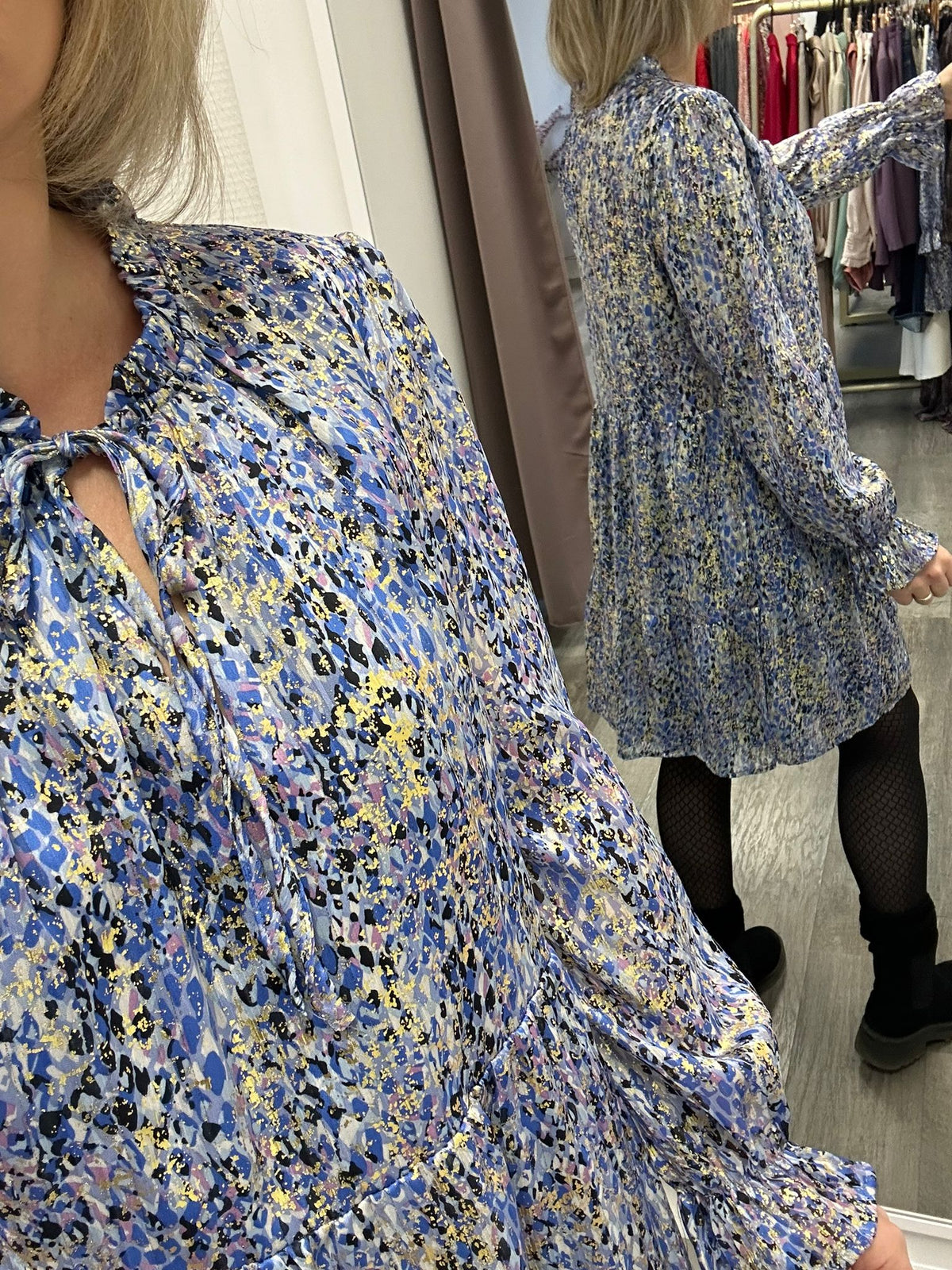 Robe bleue