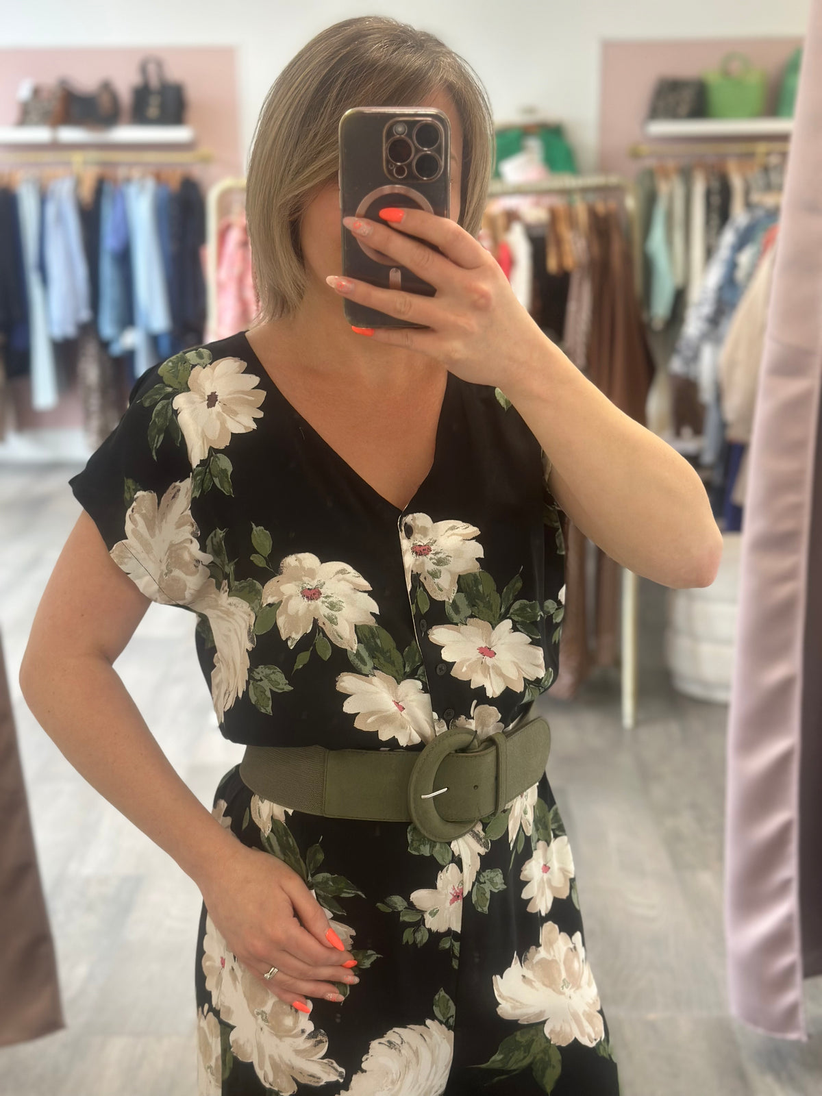 Combinaison pantalon bymmjoella fleur