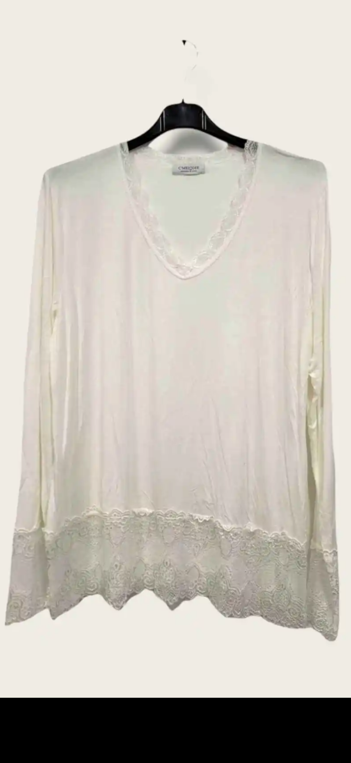 Tee-shirt fin sous pull