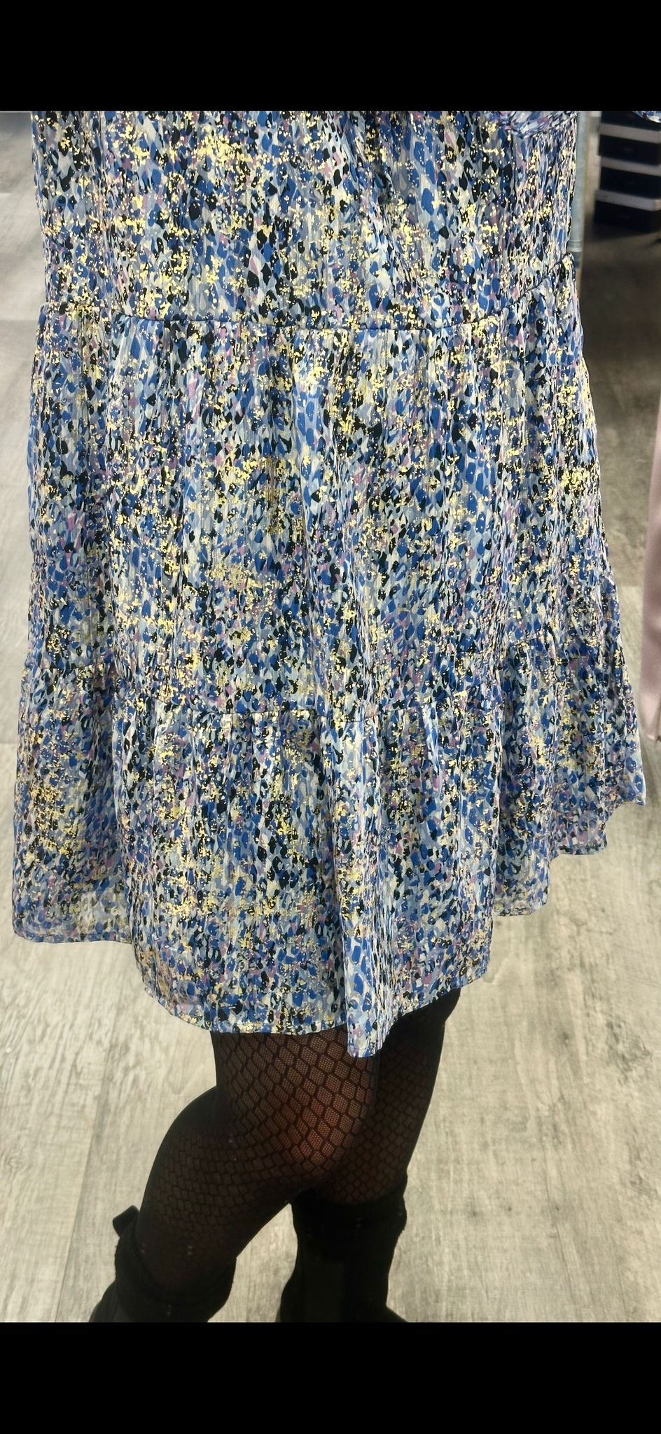 Robe bleue