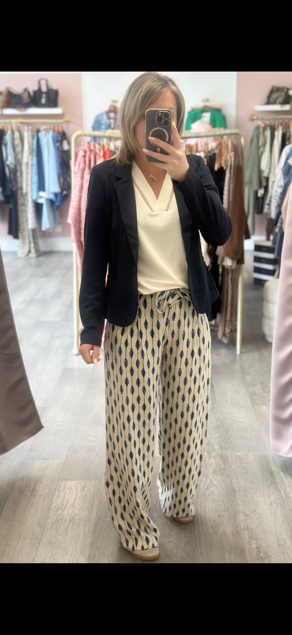 Pantalon pearl blue