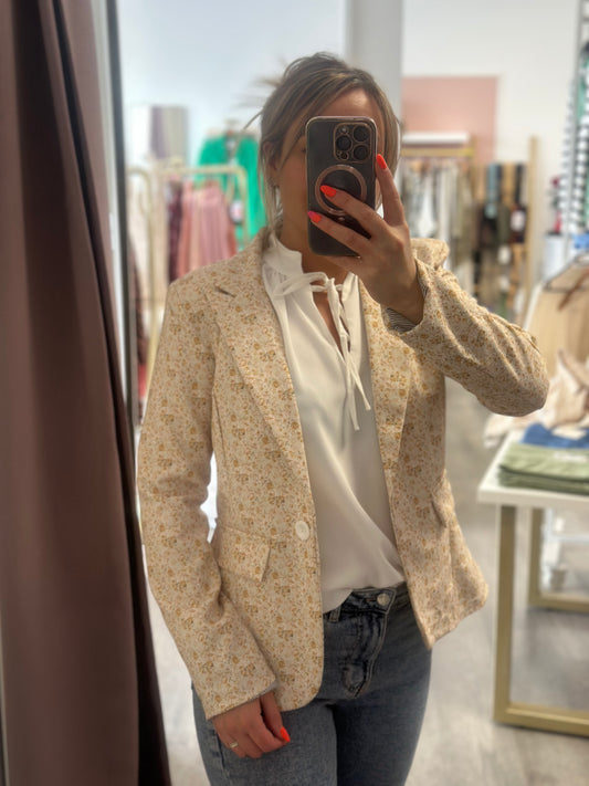 Blazer fleuri