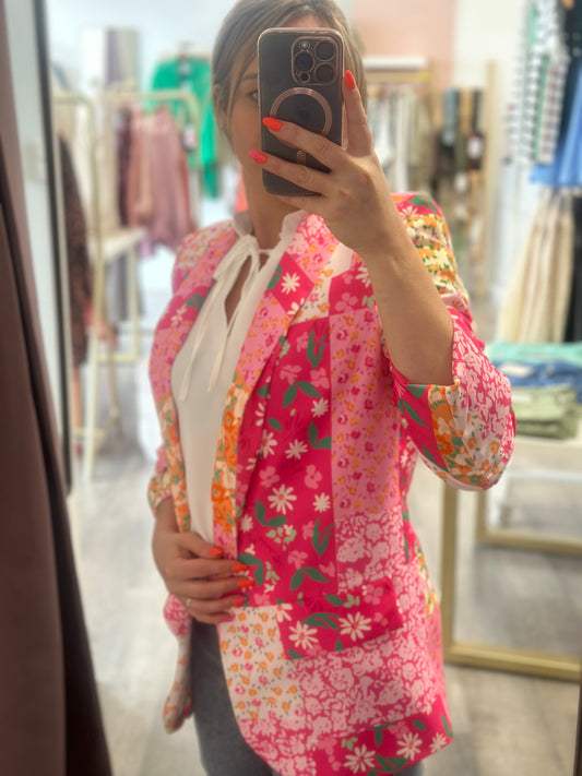 Blazer patchwork