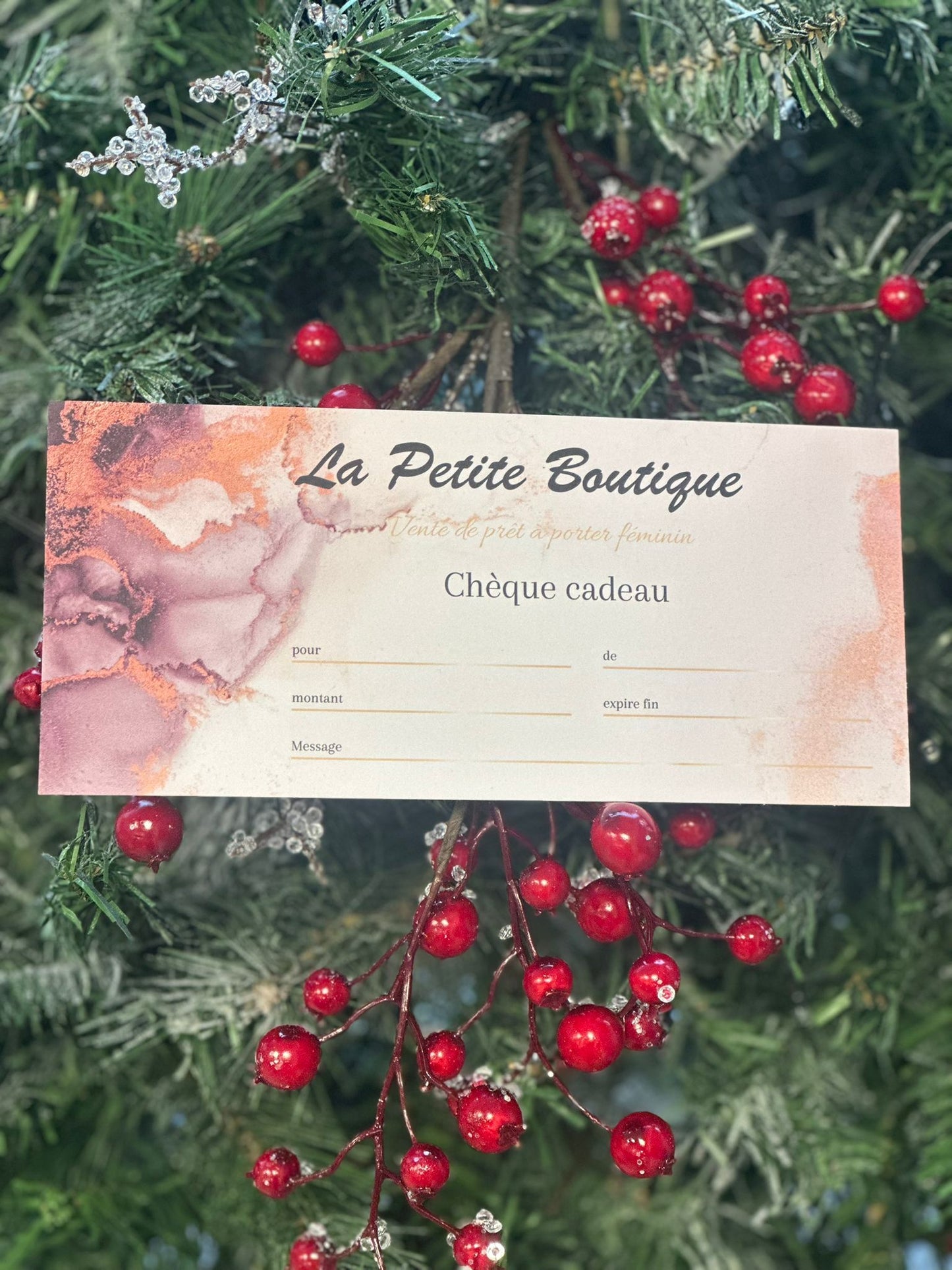 Carte cadeau de La Petite Boutique