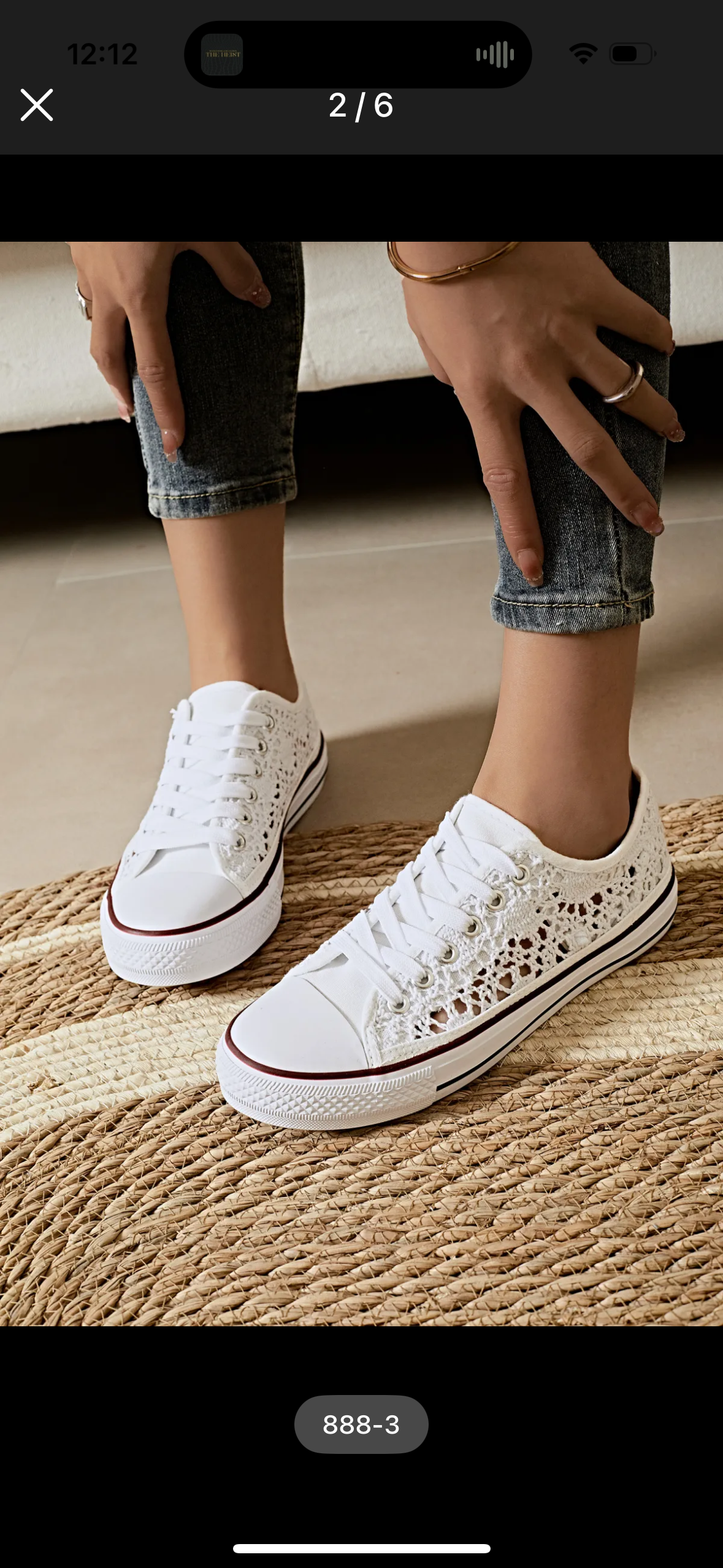 Basquettes crochet