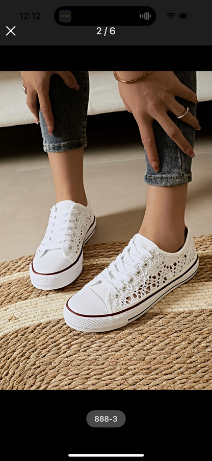 Basquettes crochet