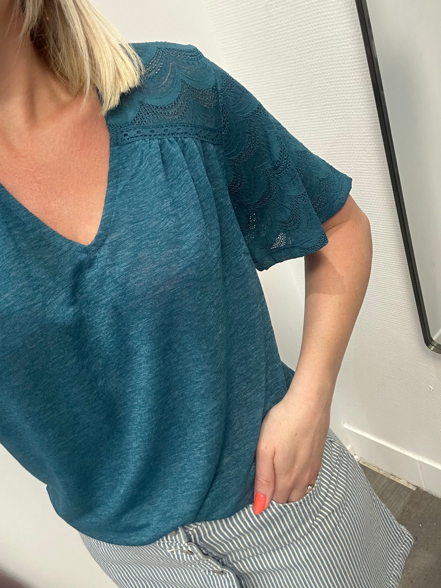 Tee shirt blue lagoon