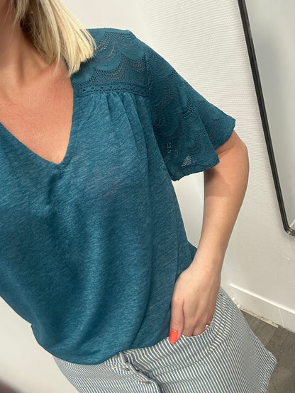 Tee shirt blue lagoon