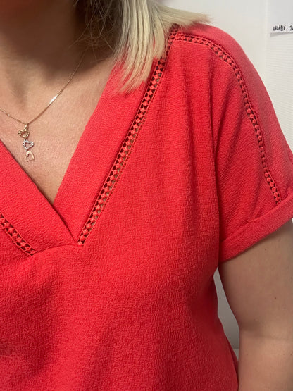 Tee shirt Luna rouge