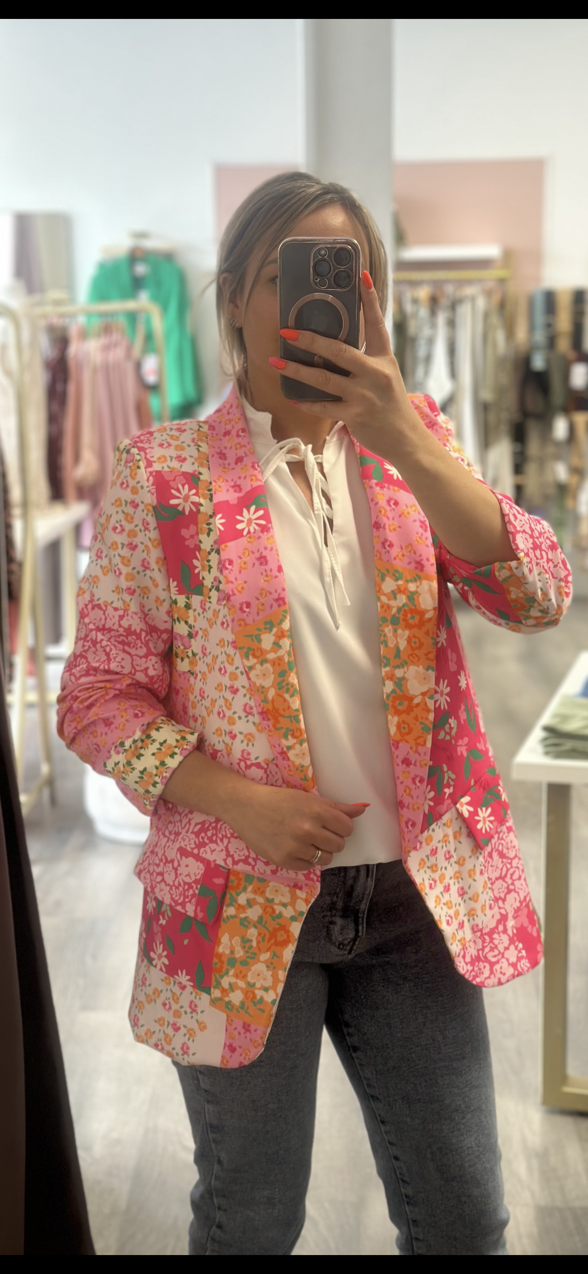 Blazer patchwork
