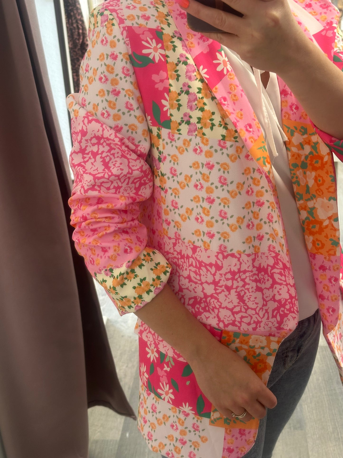 Blazer patchwork