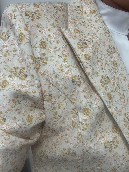 Blazer fleuri