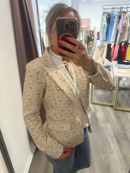 Blazer fleuri