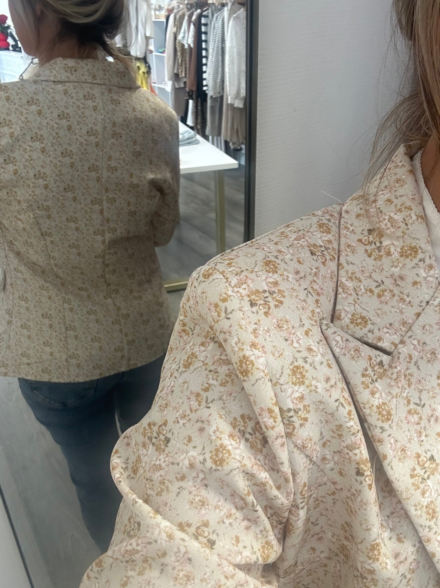 Blazer fleuri
