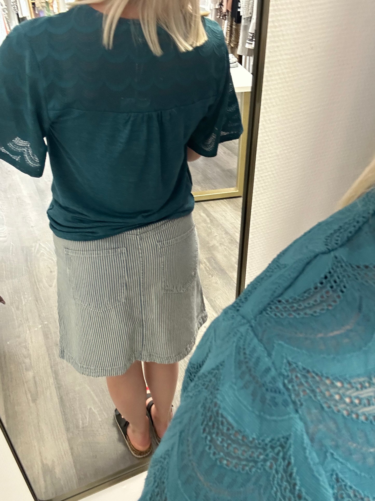 Jupe en jeans bylaro